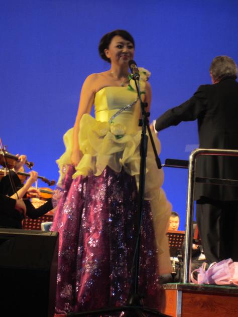 Soloists dress extravagantly!